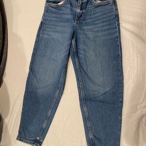H&M Blue Relaxed Fit Jeans Medium Wash